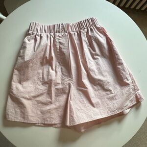The Frankie Shop Soft Pink Women's Bermudas